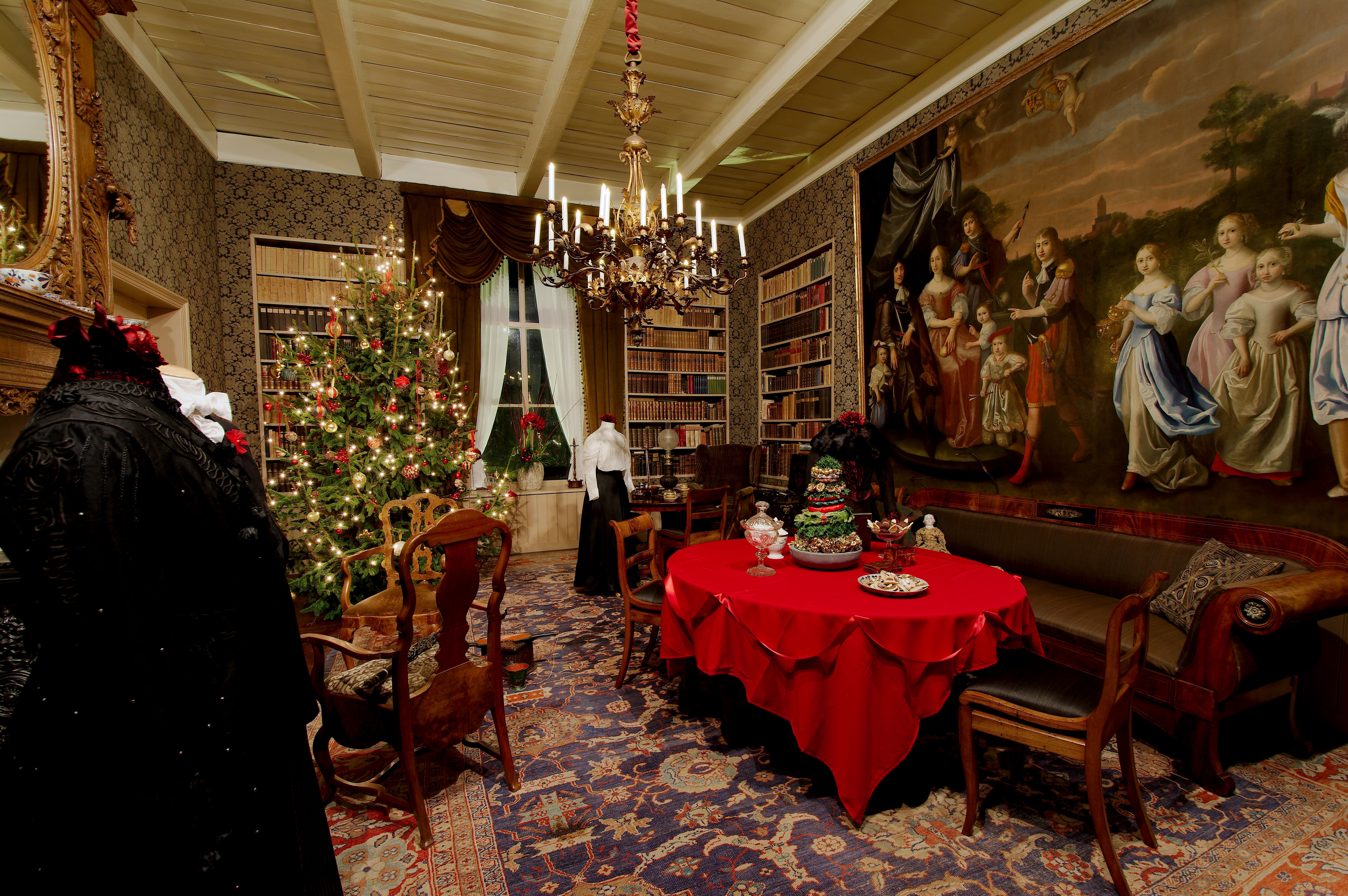 Kerst borg interieur PR