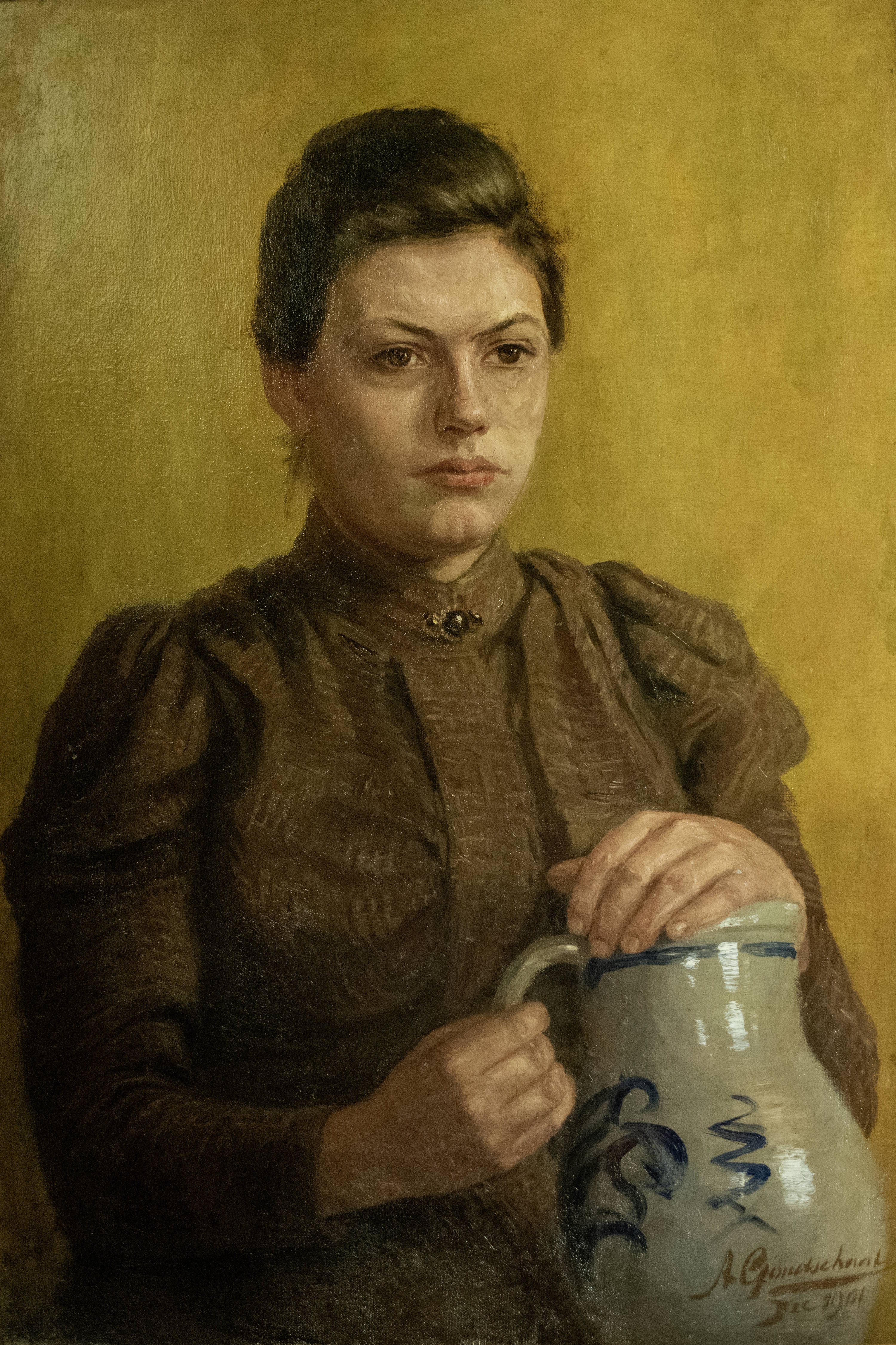 portret Sientje van Houten door Goudschaal