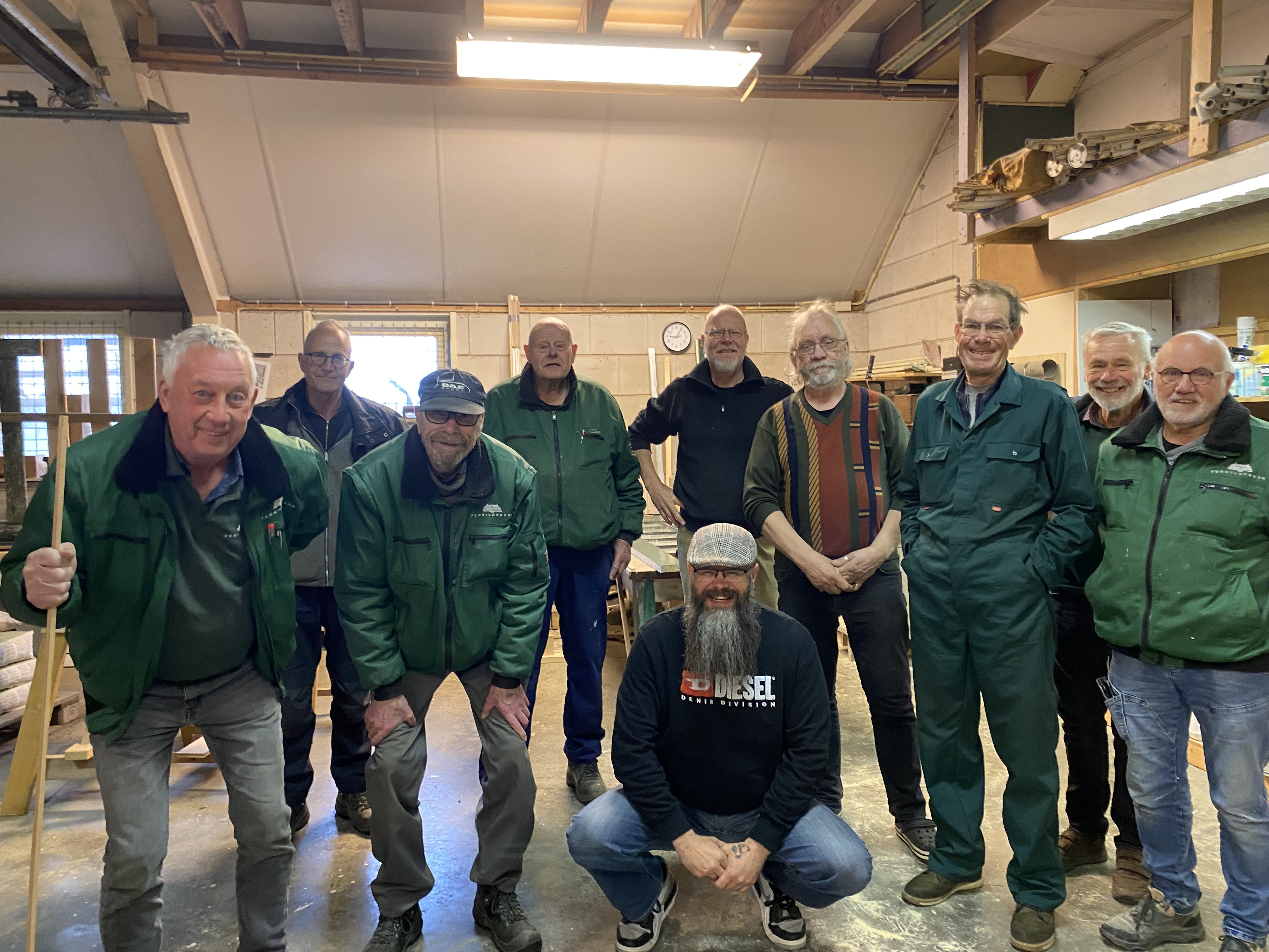 woensdag werkgroep klusmannen Verhildersum